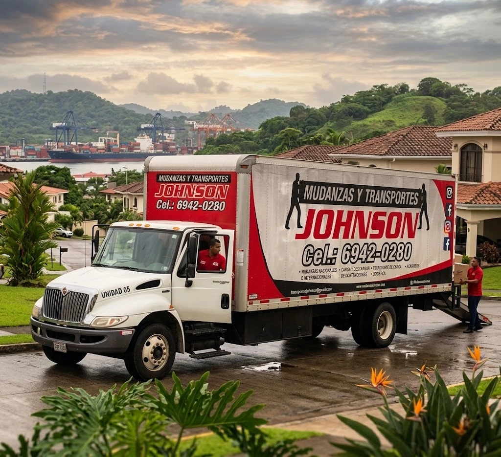 Camión de mudanzas Johnson