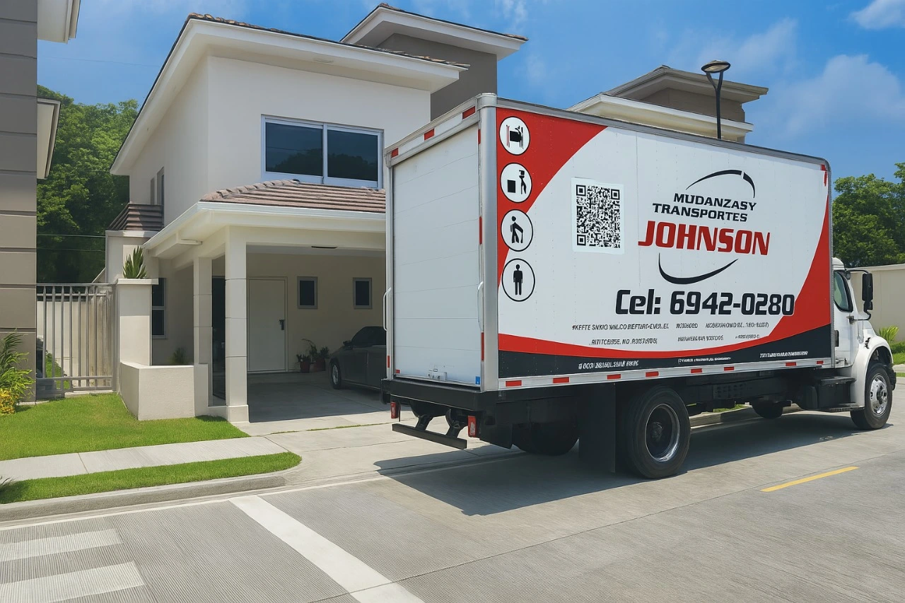Hombre con cajas de mudanza